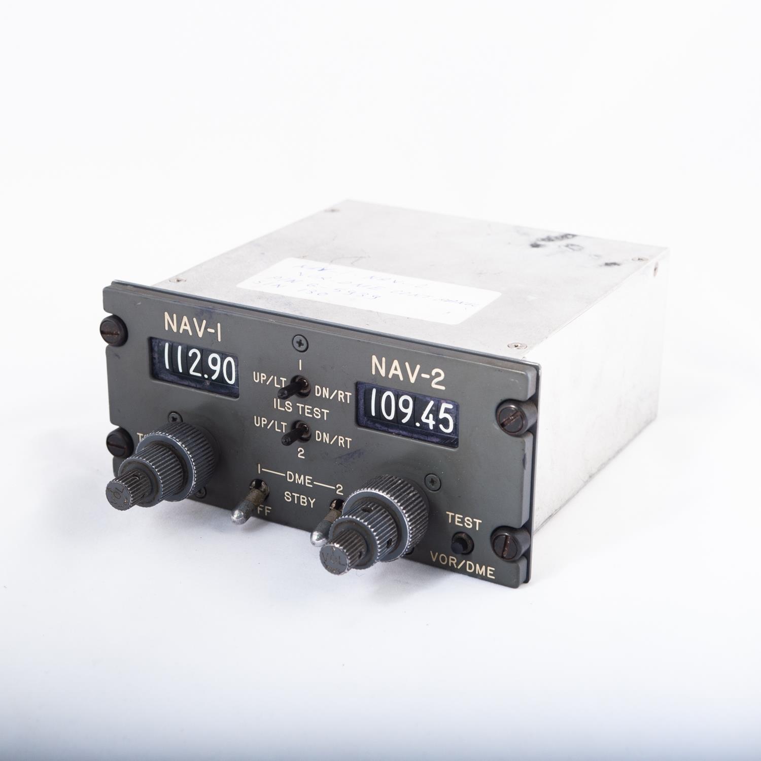 Nav1-Nav2 VOR-DME Control Panel - PN G-5939 - AV-1-100 | SkyArt