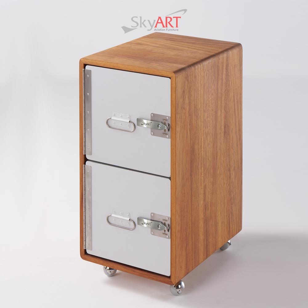 Container Wooden Side Cabinet