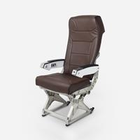 A340 BEA Economy Class Single Seat Genuine Leather