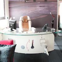 Aircraft Door Desk