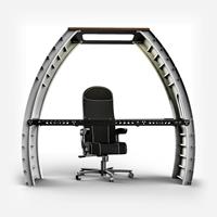 Double Fuselage Office Desk