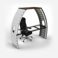 Double Fuselage Office Desk