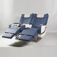 Skyline Flat Electronic First Class Seat - Double Genuine Leather