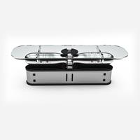 Mirror Rocket Coffee Table - Metal