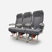 Weber A319 Economy Class Triple Seats - Authentic