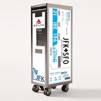 Boarding Pass - Aircraft Half Size Trolley