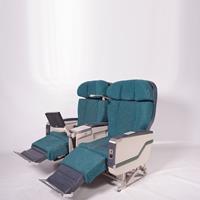 Skyline Full Flat Electronic First Class Seat - Double Fabric