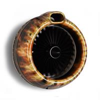 F27 Cowling Airbrushed Wall Art