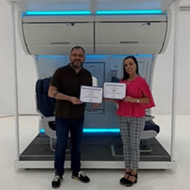 Door Trainer Delivered to VivaAerobus