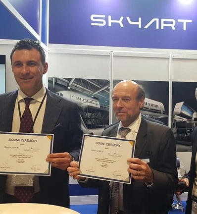 Mermoz Academy Signs Deal with Skyart During EATS 2022