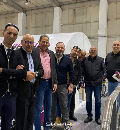 SkyArt prouds to be part of first established training center by Berniq Airways