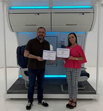 Door Trainer Delivered to VivaAerobus