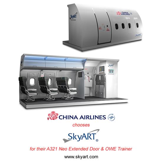 China Airlines Open Door To SkyArt