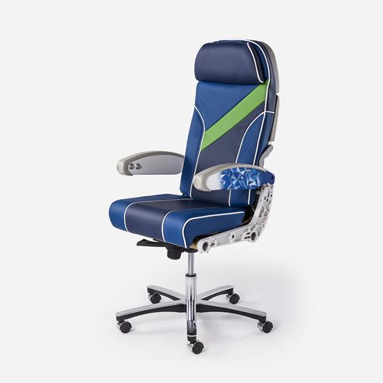 Volant Office Chair Weber - Blue-Green
