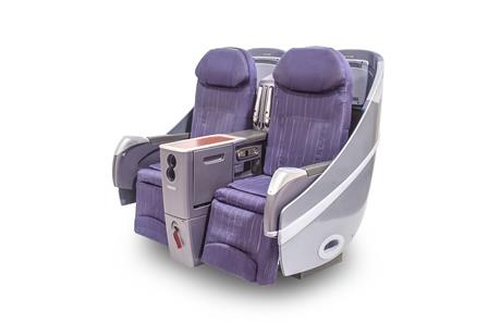 BEA Electronic Business Class Double Seat, Lie-Flat