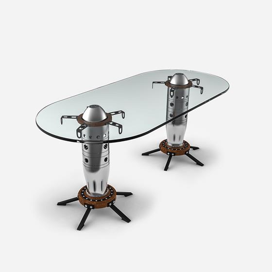 Dual Rocket Coffee Table