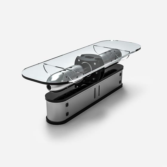 Mirror Rocket Coffee Table - Metal