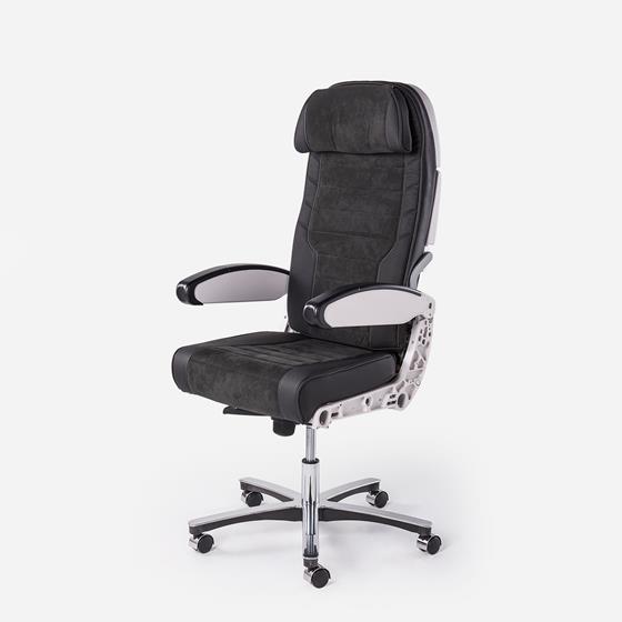 Volant Office Chair Weber - Classic Alcantara