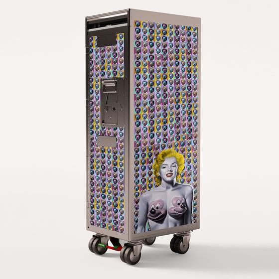 Marilyn - Aircraft Half Size Trolley