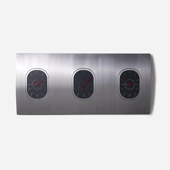 Three Window Wall Clock