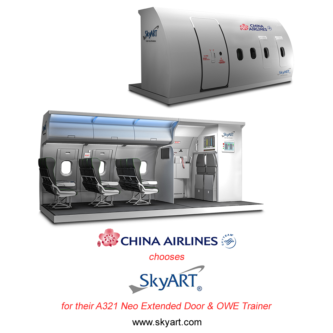 China Airlines Open Door To SkyArt