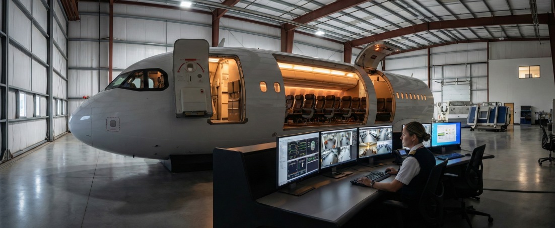 SkyArt Project Process: Delivering an Aircraft Cabin Simulator from Scratch 