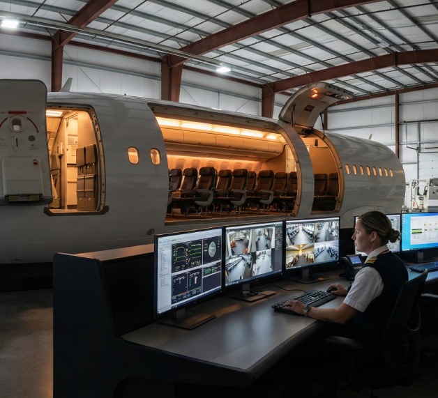 SkyArt Project Process: Delivering an Aircraft Cabin Simulator from Scratch 