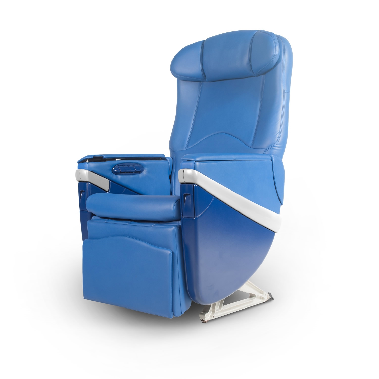 BE Aerospace Single Business Class Seat Faux Leather