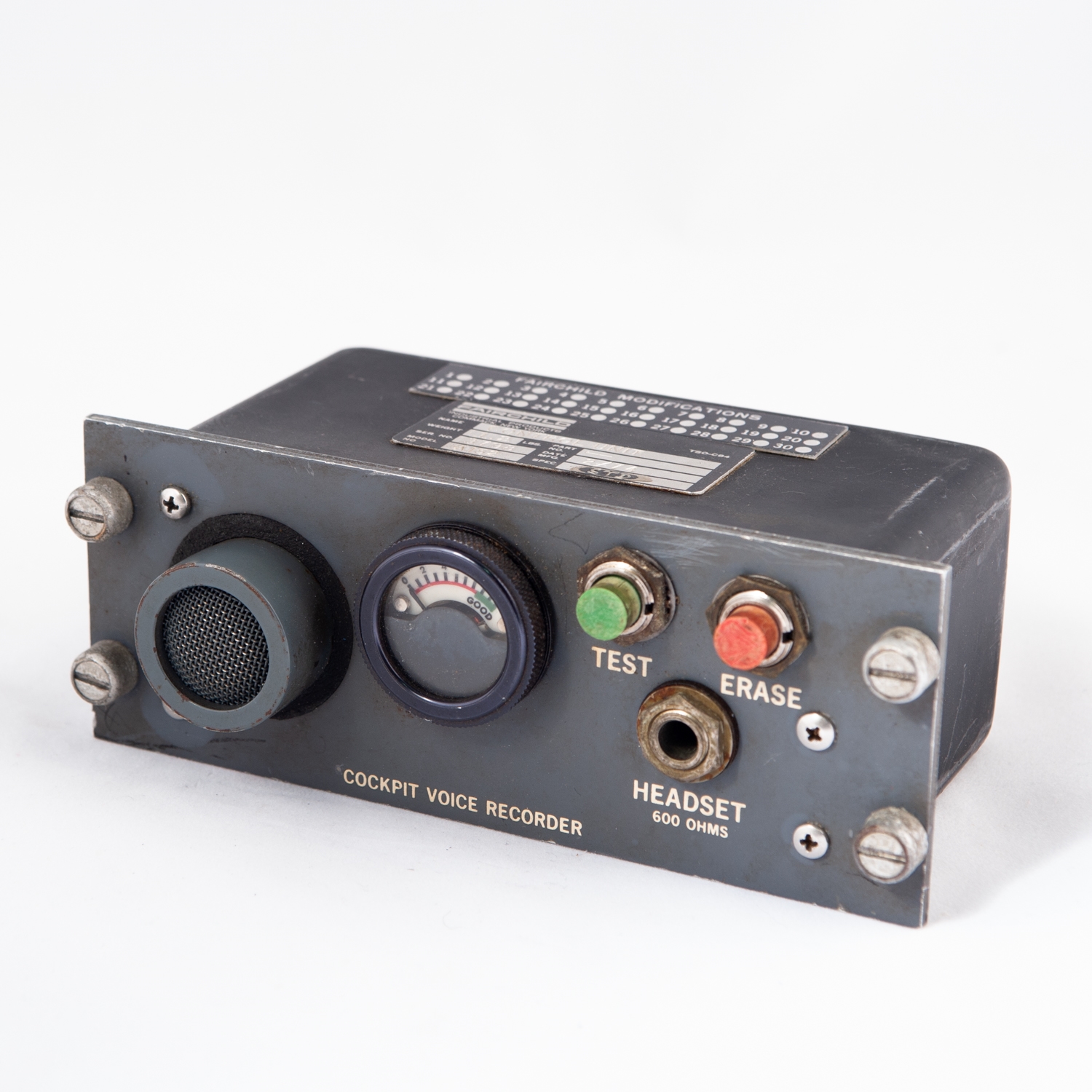 CVR COCKPIT VOICE RECORDER CONTROL UNIT PN A152 SkyArt Aircraft Art