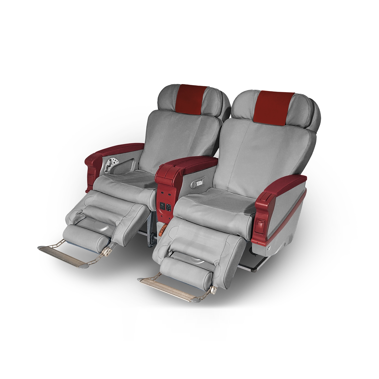 Recaro Business Class Double Seats (Manual Controls) Faux Leather